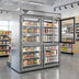 Thumbnail image #4 for Continental Refrigerator 1FXNSSGDHD Extra-Extra-Wide One-Section Display Freezer with Glass Half Doors
