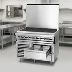 Thumbnail image #4 for Jade Range (Middleby) Titan JRLH-02R-T-36 36-Inch Remote Refrigerated Equipment Stand with 2 Removable Drawers