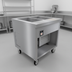 Thumbnail image #4 for Thurmaduke TFCP-32SS-N7 Flush Mount Mobile Cold Pan Unit - 32
