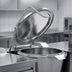 Thumbnail image #4 for Baskett UPRIE122M_V1 122 Gallon Electric Indirect Heating Tilting Kettle with Mixer