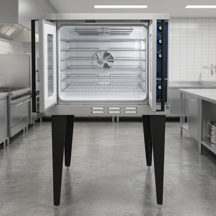 Product image #4 for Duke 613-G3V Single-Deck Deep Depth Gas Convection Oven with V-Basic Controls
