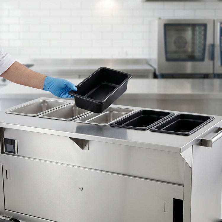 Product image #4 for Thurmaduke EPW-5-CBPG 5-Well Portable Waterless Hot Food Steamtable