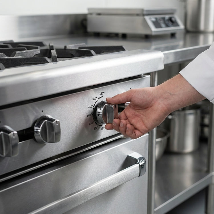 Product image #4 for Titan JTRH-4-36C 36-Inch 4-Burner Gas Heavy Duty Range with Convection Oven