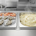 Thumbnail image #4 for Atlas Metal INFHC-2 Mobile Hot/Cold Buffet Station with 2 Pan Capacity