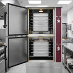 Thumbnail image #4 for Crown ECX-10-24 Two Compartment Electric Convection Steamer