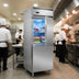 Thumbnail image #4 for Continental Refrigerator D1FNSAPTHD Designer Line 1-Section Pass-Thru Commercial Freezer with Half Solid Doors
