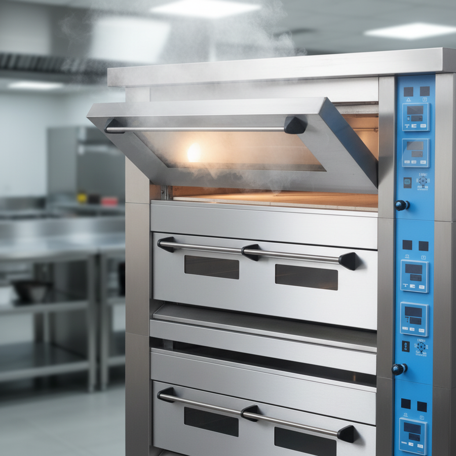 Experience impeccable baking hygiene and consistent moisture with the oven's advanced self-cleaning steam system.