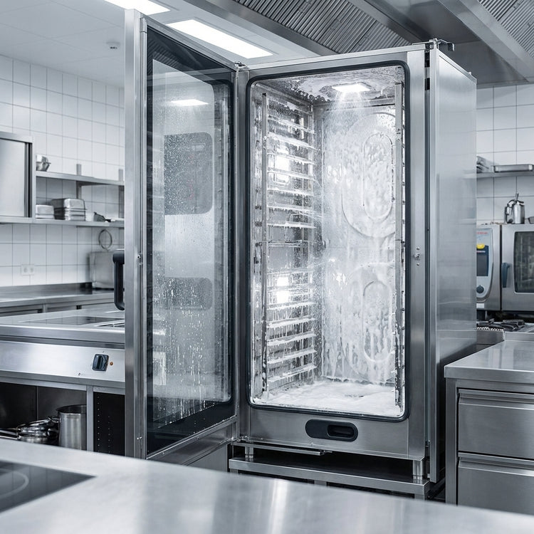 Product image #4 for Convotherm C4 ED 20.10GB-N EasyDial Roll-In Full-Size Gas Combi Oven with Boiler