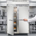 Thumbnail image #4 for Continental Refrigerator Designer Line DL2W-SS Two-Section Reach-In Heated Holding Cabinet, Stainless Steel