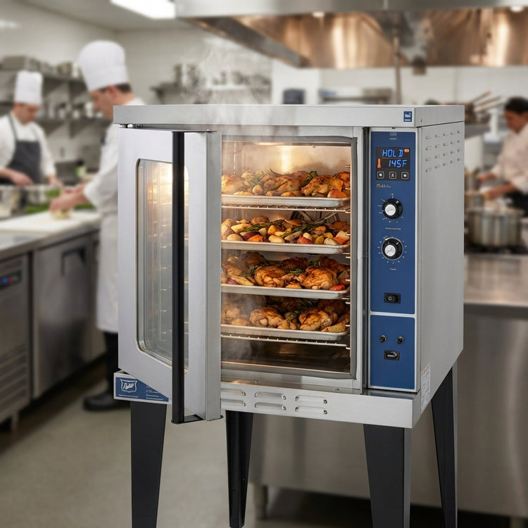 Product image #4 for Duke 613-E1XX Single Deck Full-Size Electric Convection Oven with Digital Controls