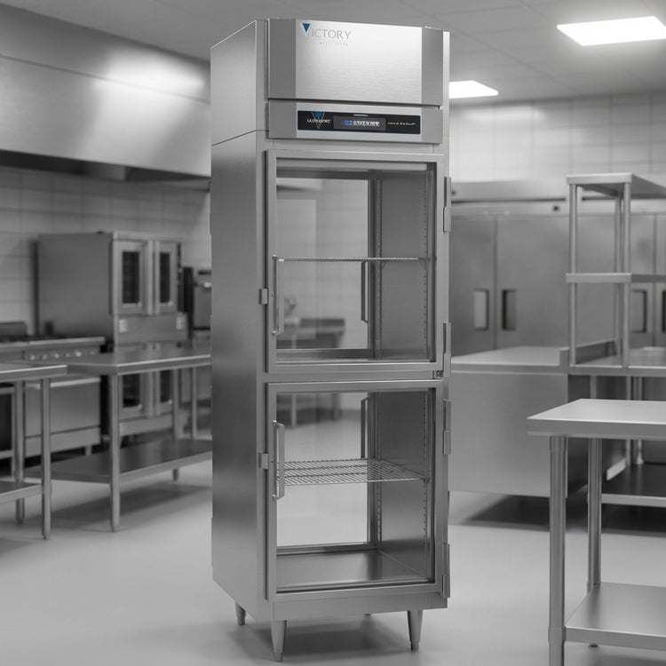 Product image #5 for UltraSpec™ Series FS-1D-S1-PT-HG-HC One-Section Pass-Thru Glass Door Commercial Freezer