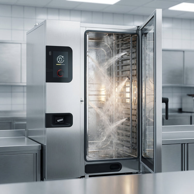 Product image #4 for Convotherm C4 ED 20.20EB-N EasyDial Roll-In Electric Combi Oven/Steamer with (20) Full-Size Sheet Pan Capacity