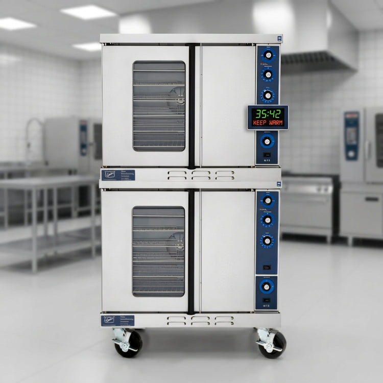 Product image #4 for Duke 613-G2XX Double-Deck Full-Size Standard Depth Gas Convection Oven