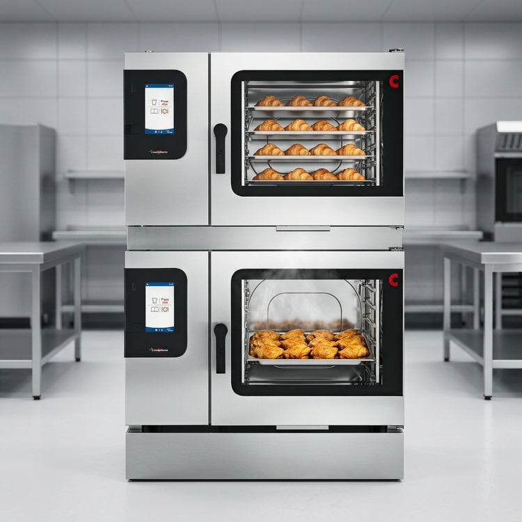Product image #5 for Convotherm K-12 Maxx Pro C4 easyTouch Double Stack Electric Boilerless Combi Oven Package (6.20ES-N / 10.20ES-N)