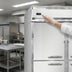Thumbnail image #4 for Continental Refrigerator 2FENSAHD Two-Section 50 cu. ft. Extra-Wide R290 Hydrocarbon Reach-In Freezer with Half-Height Solid Doors