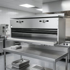 Thumbnail image #4 for Jade Range (Middleby) Titan JCM-96 96-Inch Gas Infrared Wall-Mounted Cheesemelter, Stainless Steel, 3-Position Rack