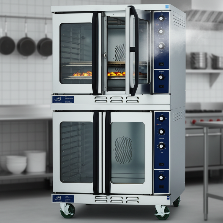 Product image #4 for Duke 613Q-G4V Double-Deck Deep Depth Gas Convection Oven
