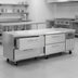 Thumbnail image #4 for Continental Refrigerator D84GFN Two-Section 84-Inch Freezer Griddle Stand with 4 Drawers