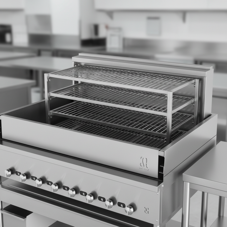 Product image #4 for Titan JCBH-24 High Production 24 Inch Gas Chicken Broiler