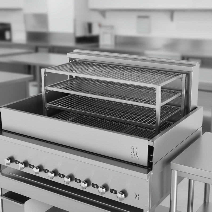 Cook a wide range of products to perfection with the Titan JCBH-24's versatile four adjustable cooking levels.