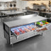 Thumbnail image #4 for La Rosa Refrigeration L-75178-30 78-Inch Refrigerated Equipment Stand with 4 Drawers, Remote