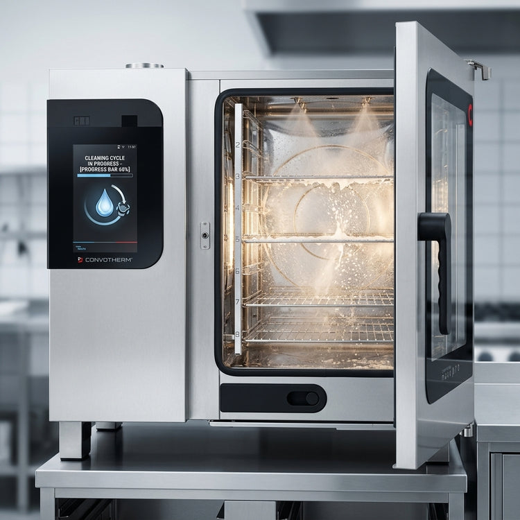 Product image #4 for Convotherm C4 ET 6.10GS-N Maxx Pro Boilerless Gas Combi Oven with 7-Pan Half-Size Capacity and 10-inch easyTouch Control