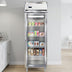 Thumbnail image #4 for Continental Refrigerator Designer Line D1FNSSGD One-Section Reach-In Glass Door Freezer