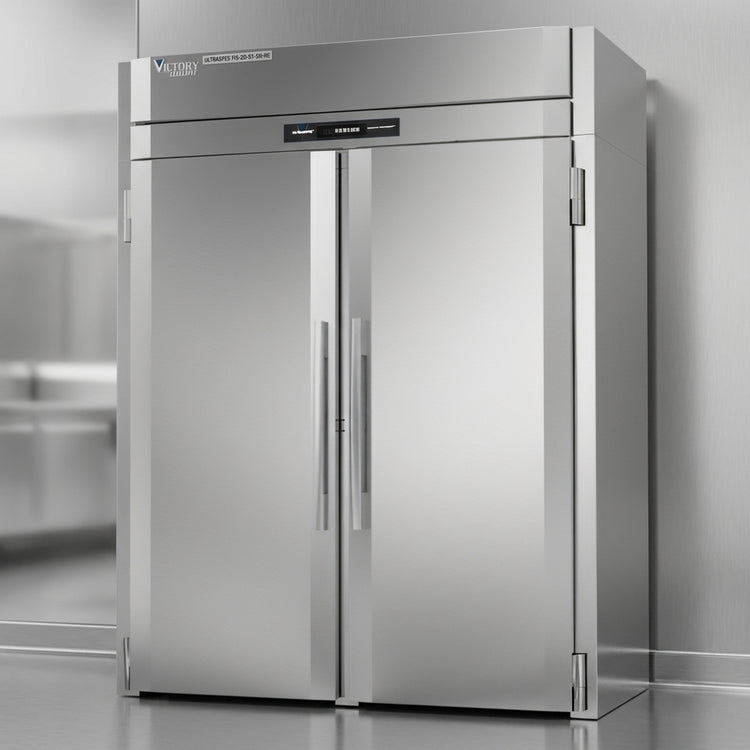 Product image #4 for UltraSpec™ FIS-2D-S1-XH-HC Two-Section Extra High Roll-In Freezer