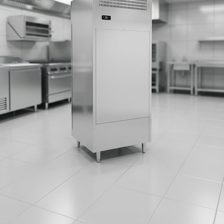 Product image #4 for Continental D1FNPTHD Designer Line 1-Section Pass-Thru Freezer with Half Doors
