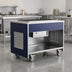 Thumbnail image #4 for Atlas Metal INFRF-2 Mobile Refrigeration Frost Top Unit, 36-1/2