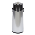 Thumbnail image #1 for Bloomfield (Middleby) 7760-ALM-1 2.2 L (74 oz) Stainless Steel Airpot with Glass Liner, Lever Top