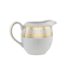 Thumbnail image #1 for Ten Strawberry Street Iriana IRIANA-16GLD China Creamer, 9 oz, Gold, with Handle Case of 6