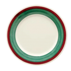 Thumbnail image #1 for G.E.T. Diamond Portofino WP-6-PO 6-1/2" Melamine Round Wide-Rim Plate Dozen Case of 4 Dozen