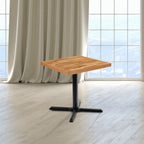 Thumbnail image #2 for Flash Furniture XU-BB30SQ-GG Square Butcher Block Style Table Top, 30" x 30", 2" Thick