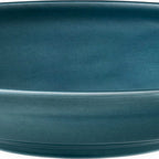 Thumbnail image #1 for Libbey Playground - Companion 9251326E Deep Coupe Plate, 45.7 oz, 10-1/4" Diameter, Porcelain, Petrol Blue