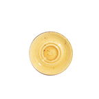 Thumbnail image #1 for Vertex China London Terra LTR-2 6-Inch Round China Saucer, Double Well, Hand-Painted Terra Sunrise Case of 3 Dozen