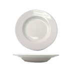 Thumbnail image #1 for International Tableware Dover DO-120 Porcelain Pasta Bowl, 20 oz, 12-inch Round, European White, Rolled Edge 1 Dozen