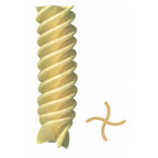 Thumbnail image #1 for Arcobaleno Pasta Equipment AEX18 & AEX20#224 Fusilli Pasta Extruder Die, 13 mm, 4P, Bronze