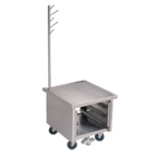 Thumbnail image #1 for IMC/Teddy SMS-30 Universal Slicer/Mixer Stand, Stainless Steel, Open Base, 30"D x 27"W x 26-1/2"H, Casters