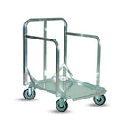 Thumbnail image #1 for Renfro Industries Inc. RISTAPSDR1826 Sheet Pan Dolly for 18" x 26" Trays, Aluminum, 5" Polyurethane Casters