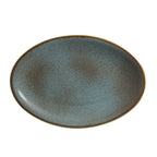 Thumbnail image #1 for Steelite International Anfora, Tacana Azul A320P236 Oval Fully Vitrified China Platter, 10 x 7-1/2 in 1 Dozen