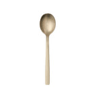 Thumbnail image #1 for Libbey Elexa Satin Or 763 007 Demitasse Spoon, 5-1/8", 18/0 Stainless Steel, Satin Champagne Gold Finish