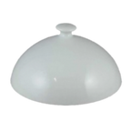 Thumbnail image #1 for Vertex China Ventana AV-3L China Bowl Cover, 5-3/4" Diameter, Round, Rolled Edge, Bright White Glossy Finish Case of 3 Dozen