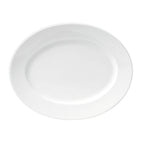 Thumbnail image #1 for Steelite International Tria, Simple Plus 6352MP48 Oval Porcelain Platter, 11.75", Oven Safe to 425°F 1 Dozen