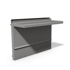 Thumbnail image #1 for Montague Company Legend SHS-18 Backguard with Single High Shelf, 18"W x 24"H, Stainless Steel Front and Shelf