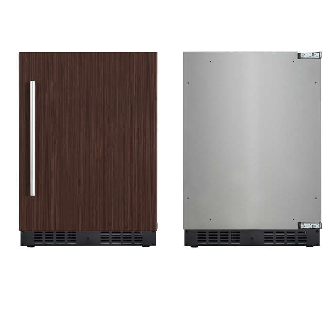 Product image #6 for KoolMore Panel-Ready Compact Undercounter Refrigerator, 1 Section, Stainless Steel