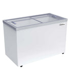 Thumbnail image #1 for USR Brands Coldline SD46 Glass Top Ice Cream Freezer, 11 cu. ft., 46"W, Sliding Doors