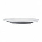 Thumbnail image #2 for G.E.T. Della Terra - EGS D101-W White Melamine Plate, 10-inch Irregular Round, 3/4-inch High Case of 6