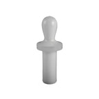 Thumbnail image #1 for Alfa International 12 SS STOMPER Meat Chopper Stomper, Plastic, White, for #12 Hub