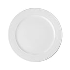 Thumbnail image #1 for Global Tableware Collective G. Benedikt GBEXL21311 Flat Round Porcelain Plate, 12.25-inch, White